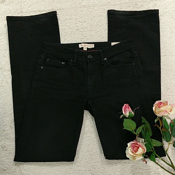 Tory Burch Denim - TORY BURCH BLACK STRETCH DENIM SZ 24